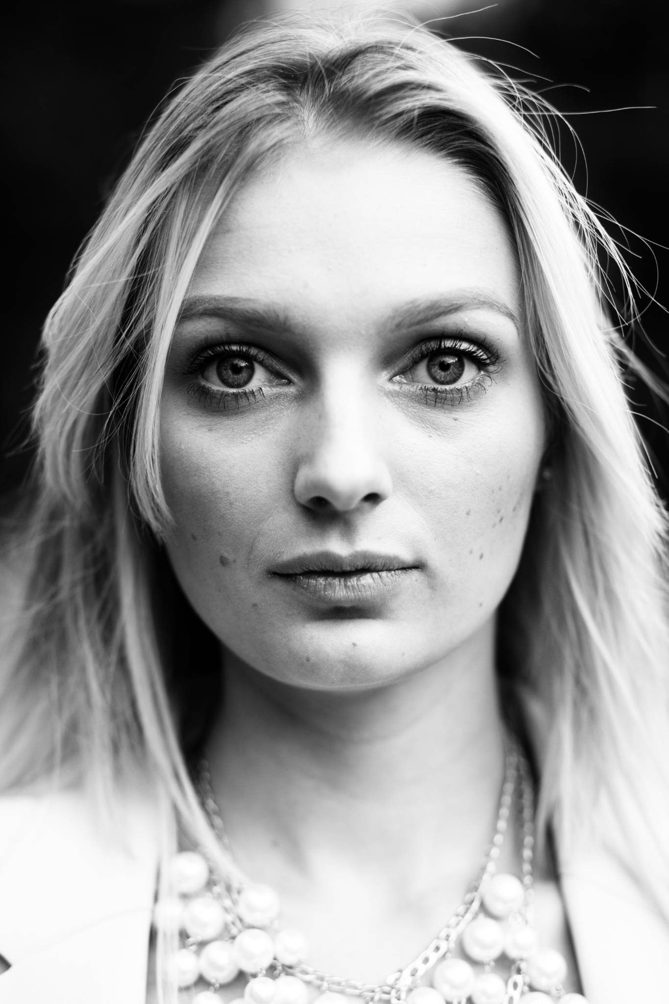 junge Frau, blond, natürlich