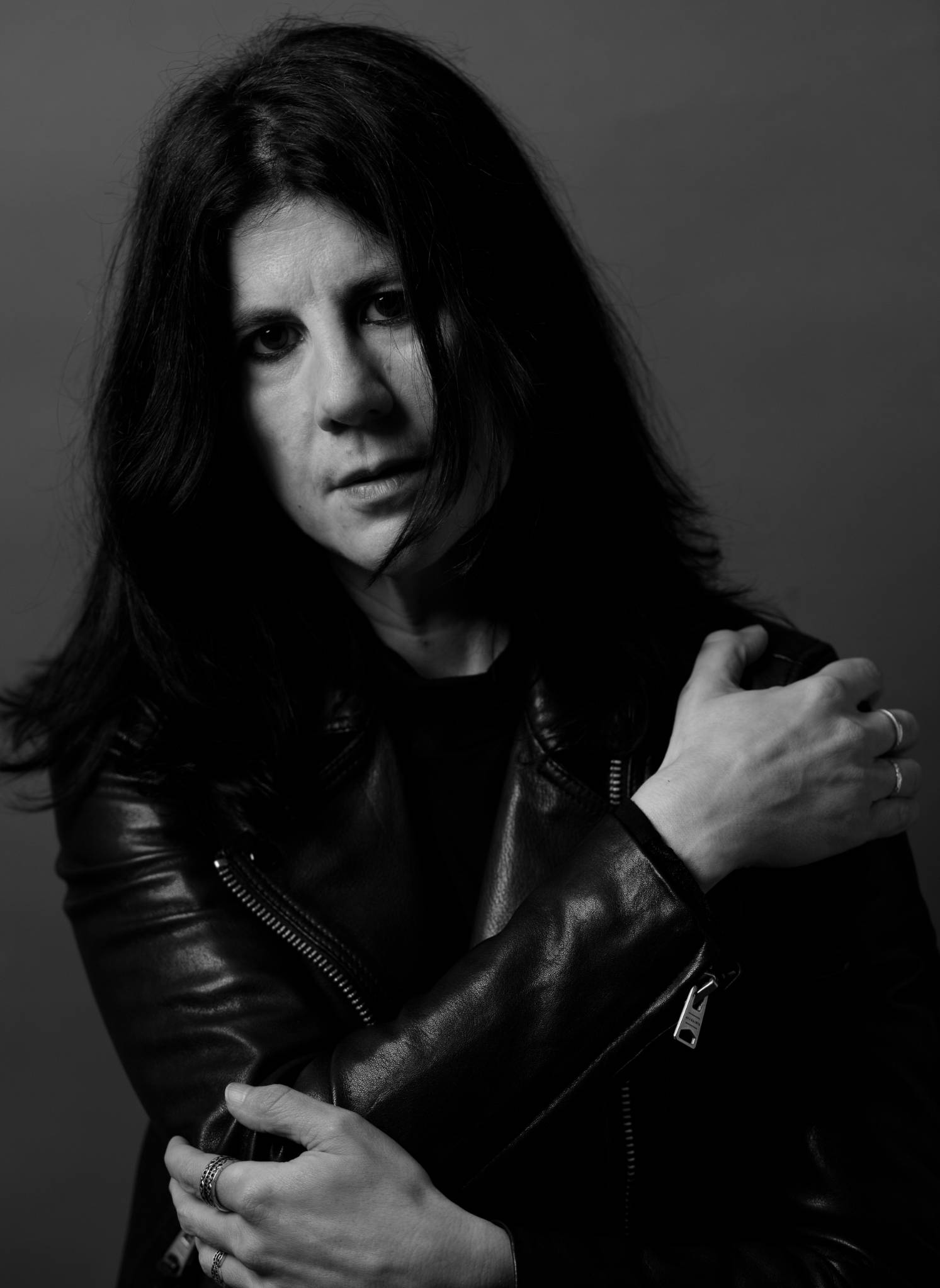 Portrait Frau, schwarzweiss